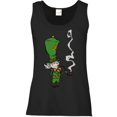 Motiv: Tank Top Damen Classic - The Night of the Rabbit - Leprechaun - bestimme auf Wunsch Details wie Produkt, Grösse, Farbe und Position selbst ! Motiv: Tank Top Damen Classic - The Night of the Rabbit - Leprechaun