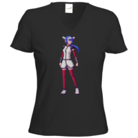 Motiv: T-Shirt Damen V-Neck Classic - Lea - bestimme auf Wunsch Details wie Produkt, Grösse, Farbe und Position selbst ! Motiv: T-Shirt Damen V-Neck Classic - Lea