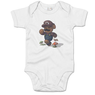 Motiv: Baby Body Organic - Annas Quest - Super Klempner - bestimme auf Wunsch Details wie Produkt, Grösse, Farbe und Position selbst ! Motiv: Baby Body Organic - Annas Quest - Super Klempner