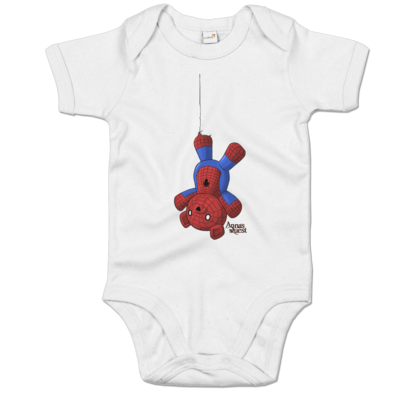 Motiv: Baby Body Organic - Annas Quest - Amazing Spiderben - bestimme auf Wunsch Details wie Produkt, Grösse, Farbe und Position selbst ! Motiv: Baby Body Organic - Annas Quest - Amazing Spiderben