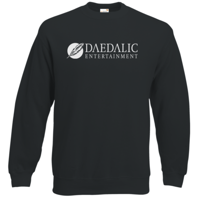 Motiv: Sweatshirt Classic - Daedalic Logo - bestimme auf Wunsch Details wie Produkt, Grösse, Farbe und Position selbst ! Motiv: Sweatshirt Classic - Daedalic Logo
