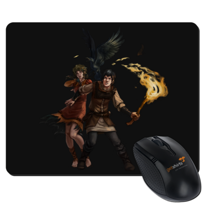 Motiv: Mousepad Textil - Satinavs Ketten - bestimme auf Wunsch Details wie Produkt, Grösse, Farbe und Position selbst ! Motiv: Mousepad Textil - Satinavs Ketten