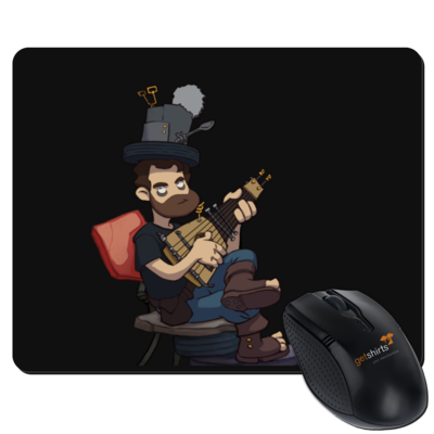 Motiv: Mousepad Textil - Deponia - Poki - bestimme auf Wunsch Details wie Produkt, Grösse, Farbe und Position selbst ! Motiv: Mousepad Textil - Deponia - Poki
