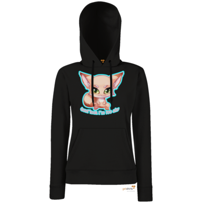 Motiv: Hoodie Damen Classic - Don't look - bestimme auf Wunsch Details wie Produkt, Grösse, Farbe und Position selbst ! Motiv: Hoodie Damen Classic - Don't look