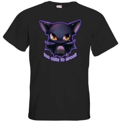 Motiv: T-Shirt Premium FAIR WEAR - Too cute to spook - bestimme auf Wunsch Details wie Produkt, Grösse, Farbe und Position selbst ! Motiv: T-Shirt Premium FAIR WEAR - Too cute to spook