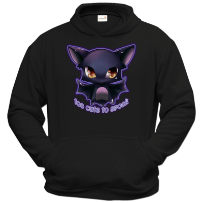 Motiv: Hoodie Classic - Too cute to spook - bestimme auf Wunsch Details wie Produkt, Grösse, Farbe und Position selbst ! Motiv: Hoodie Classic - Too cute to spook