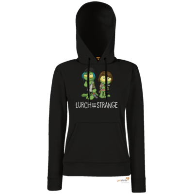 Motiv: Hoodie Damen Classic - Lurch is Strange Max & Chloe - bestimme auf Wunsch Details wie Produkt, Grösse, Farbe und Position selbst ! Motiv: Hoodie Damen Classic - Lurch is Strange Max & Chloe