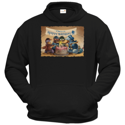 Motiv: Hoodie Classic - Hommage - Platypus Tales - bestimme auf Wunsch Details wie Produkt, Grösse, Farbe und Position selbst ! Motiv: Hoodie Classic - Hommage - Platypus Tales