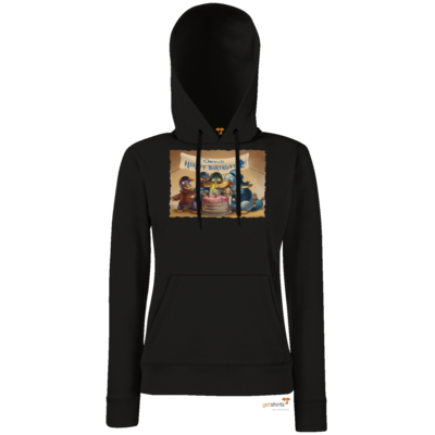 Motiv: Hoodie Damen Classic - Hommage - Platypus Tales - bestimme auf Wunsch Details wie Produkt, Grösse, Farbe und Position selbst ! Motiv: Hoodie Damen Classic - Hommage - Platypus Tales
