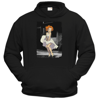 Motiv: Hoodie Classic - Hommage - Marylin Mongoal - bestimme auf Wunsch Details wie Produkt, Grösse, Farbe und Position selbst ! Motiv: Hoodie Classic - Hommage - Marylin Mongoal