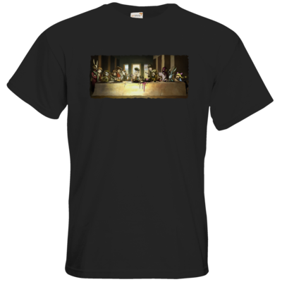 Motiv: T-Shirt Premium FAIR WEAR - Hommage - Abendmahl - bestimme auf Wunsch Details wie Produkt, Grösse, Farbe und Position selbst ! Motiv: T-Shirt Premium FAIR WEAR - Hommage - Abendmahl