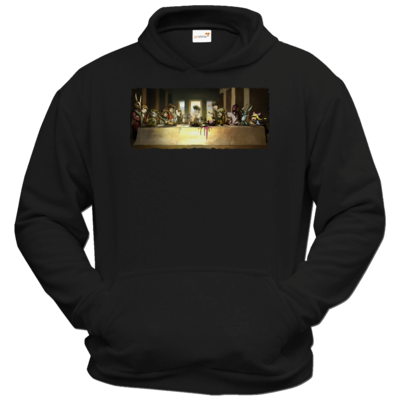 Motiv: Hoodie Classic - Hommage - Abendmahl - bestimme auf Wunsch Details wie Produkt, Grösse, Farbe und Position selbst ! Motiv: Hoodie Classic - Hommage - Abendmahl
