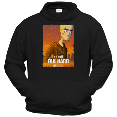 Motiv: Hoodie Classic - Hommage - Fail Hard - bestimme auf Wunsch Details wie Produkt, Grösse, Farbe und Position selbst ! Motiv: Hoodie Classic - Hommage - Fail Hard