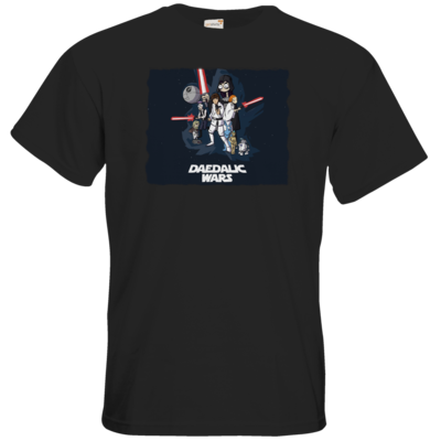 Motiv: T-Shirt Premium FAIR WEAR - Hommage - Daedalic Wars - bestimme auf Wunsch Details wie Produkt, Grösse, Farbe und Position selbst ! Motiv: T-Shirt Premium FAIR WEAR - Hommage - Daedalic Wars