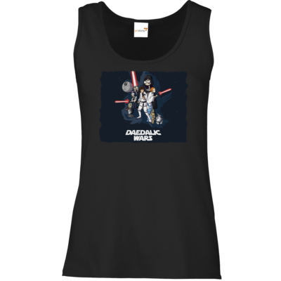 Motiv: Tank Top Damen Classic - Hommage - Daedalic Wars - bestimme auf Wunsch Details wie Produkt, Grösse, Farbe und Position selbst ! Motiv: Tank Top Damen Classic - Hommage - Daedalic Wars