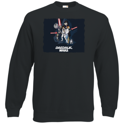 Motiv: Sweatshirt Classic - Hommage - Daedalic Wars - bestimme auf Wunsch Details wie Produkt, Grösse, Farbe und Position selbst ! Motiv: Sweatshirt Classic - Hommage - Daedalic Wars