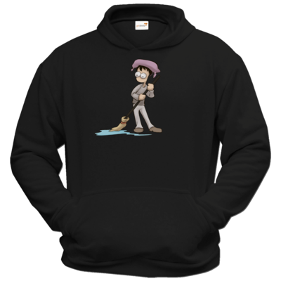 Motiv: Hoodie Classic - Edna bricht aus - Droggelbecher - bestimme auf Wunsch Details wie Produkt, Grösse, Farbe und Position selbst ! Motiv: Hoodie Classic - Edna bricht aus - Droggelbecher
