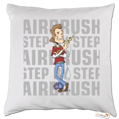 Motiv: Kissen - Airhard Step BY Step - bestimme auf Wunsch Details wie Produkt, Grösse, Farbe und Position selbst ! Motiv: Kissen - Airhard Step BY Step