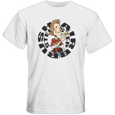 Motiv: T-Shirt Premium FAIR WEAR - Airhard Step BY Step Logo - bestimme auf Wunsch Details wie Produkt, Grösse, Farbe und Position selbst ! Motiv: T-Shirt Premium FAIR WEAR - Airhard Step BY Step Logo