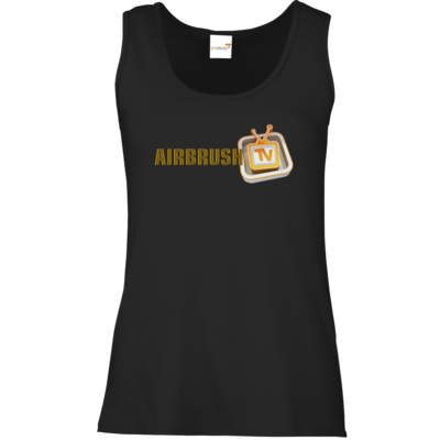 Motiv: Tank Top Damen Classic - Airbrush TV - bestimme auf Wunsch Details wie Produkt, Grösse, Farbe und Position selbst ! Motiv: Tank Top Damen Classic - Airbrush TV