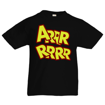 Motiv: Kids T-Shirt Premium FAIR WEAR - ARRRRRRR - bestimme auf Wunsch Details wie Produkt, Grösse, Farbe und Position selbst ! Motiv: Kids T-Shirt Premium FAIR WEAR - ARRRRRRR