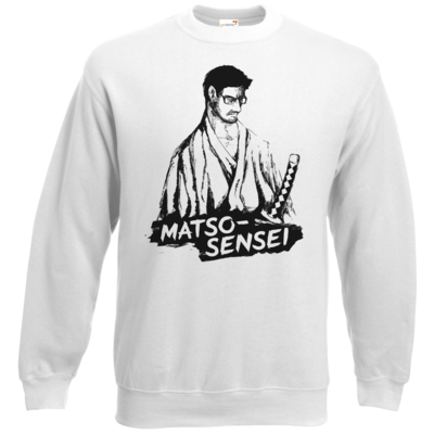 Motiv: Sweatshirt Classic - Matso-Sensei - bestimme auf Wunsch Details wie Produkt, Grösse, Farbe und Position selbst ! Motiv: Sweatshirt Classic - Matso-Sensei