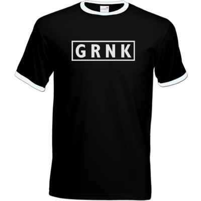 Motiv: T-Shirt Ringer - Grnk - bestimme auf Wunsch Details wie Produkt, Grösse, Farbe und Position selbst ! Motiv: T-Shirt Ringer - Grnk