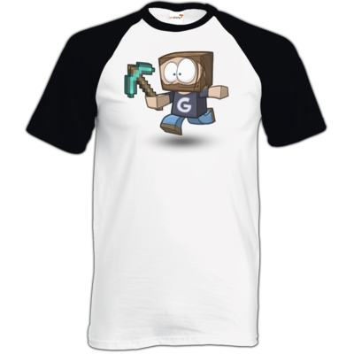 Motiv: TShirt Baseball - Gronkhcraft - bestimme auf Wunsch Details wie Produkt, Grösse, Farbe und Position selbst ! Motiv: TShirt Baseball - Gronkhcraft