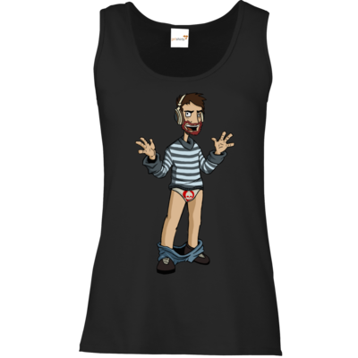 Motiv: Tank Top Damen Classic - Hosenlos - bestimme auf Wunsch Details wie Produkt, Grösse, Farbe und Position selbst ! Motiv: Tank Top Damen Classic - Hosenlos
