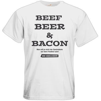 Motiv: T-Shirt Premium FAIR WEAR - Grillshow nicht der Gesuendeste - bestimme auf Wunsch Details wie Produkt, Grösse, Farbe und Position selbst ! Motiv: T-Shirt Premium FAIR WEAR - Grillshow nicht der Gesuendeste
