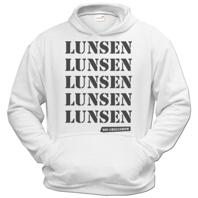 Motiv: Hoodie Classic - Grillshow Lunsen - bestimme auf Wunsch Details wie Produkt, Grösse, Farbe und Position selbst ! Motiv: Hoodie Classic - Grillshow Lunsen