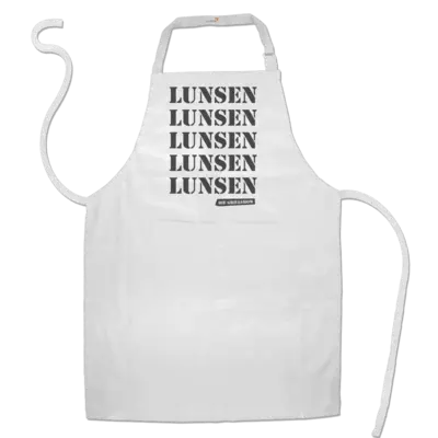 Motiv: Schürze - Grillshow Lunsen - bestimme auf Wunsch Details wie Produkt, Grösse, Farbe und Position selbst ! Motiv: Schürze - Grillshow Lunsen