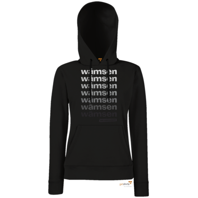 Motiv: Hoodie Damen Classic - Grillshow waemsen - bestimme auf Wunsch Details wie Produkt, Grösse, Farbe und Position selbst ! Motiv: Hoodie Damen Classic - Grillshow waemsen