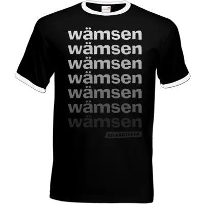 Motiv: T-Shirt Ringer - Grillshow waemsen - bestimme auf Wunsch Details wie Produkt, Grösse, Farbe und Position selbst ! Motiv: T-Shirt Ringer - Grillshow waemsen