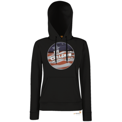 Motiv: Hoodie Damen Classic - Grillshow - bestimme auf Wunsch Details wie Produkt, Grösse, Farbe und Position selbst ! Motiv: Hoodie Damen Classic - Grillshow