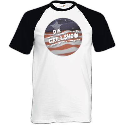Motiv: TShirt Baseball - Grillshow - bestimme auf Wunsch Details wie Produkt, Grösse, Farbe und Position selbst ! Motiv: TShirt Baseball - Grillshow
