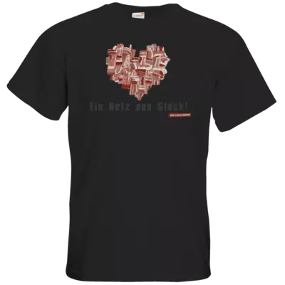 Motiv: T-Shirt Premium FAIR WEAR - Grillshow Netz aus Glueck - bestimme auf Wunsch Details wie Produkt, Grösse, Farbe und Position selbst ! Motiv: T-Shirt Premium FAIR WEAR - Grillshow Netz aus Glueck