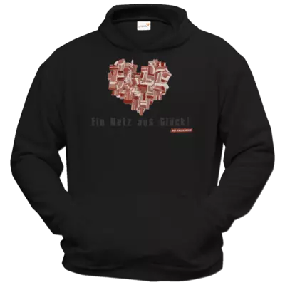 Motiv: Hoodie Classic - Grillshow Netz aus Glueck - bestimme auf Wunsch Details wie Produkt, Grösse, Farbe und Position selbst ! Motiv: Hoodie Classic - Grillshow Netz aus Glueck
