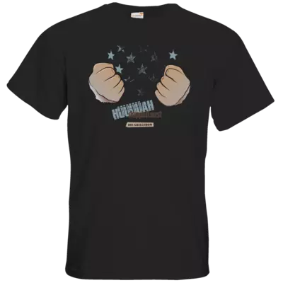 Motiv: T-Shirt Premium FAIR WEAR - Grillshow Doppelfaust - bestimme auf Wunsch Details wie Produkt, Grösse, Farbe und Position selbst ! Motiv: T-Shirt Premium FAIR WEAR - Grillshow Doppelfaust