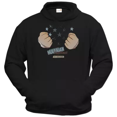 Motiv: Hoodie Classic - Grillshow Doppelfaust - bestimme auf Wunsch Details wie Produkt, Grösse, Farbe und Position selbst ! Motiv: Hoodie Classic - Grillshow Doppelfaust