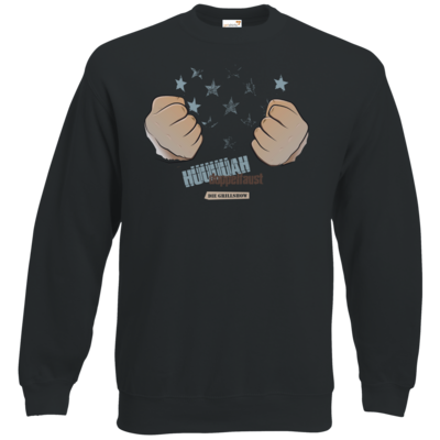 Motiv: Sweatshirt Classic - Grillshow Doppelfaust - bestimme auf Wunsch Details wie Produkt, Grösse, Farbe und Position selbst ! Motiv: Sweatshirt Classic - Grillshow Doppelfaust