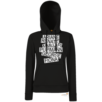 Motiv: Hoodie Damen Classic - Insider - bestimme auf Wunsch Details wie Produkt, Grösse, Farbe und Position selbst ! Motiv: Hoodie Damen Classic - Insider