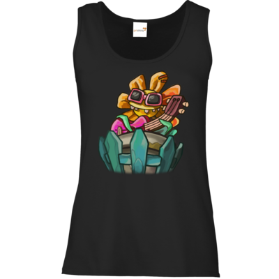 Motiv: Tank Top Damen Classic - Deponia Doomsday - Ronny - bestimme auf Wunsch Details wie Produkt, Grösse, Farbe und Position selbst ! Motiv: Tank Top Damen Classic - Deponia Doomsday - Ronny