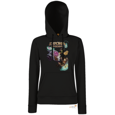 Motiv: Hoodie Damen Classic - Deponia Doomsday - Artwork - bestimme auf Wunsch Details wie Produkt, Grösse, Farbe und Position selbst ! Motiv: Hoodie Damen Classic - Deponia Doomsday - Artwork