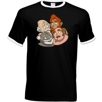 Motiv: T-Shirt Ringer - Deponia Doomsday - Älteste - bestimme auf Wunsch Details wie Produkt, Grösse, Farbe und Position selbst ! Motiv: T-Shirt Ringer - Deponia Doomsday - Älteste