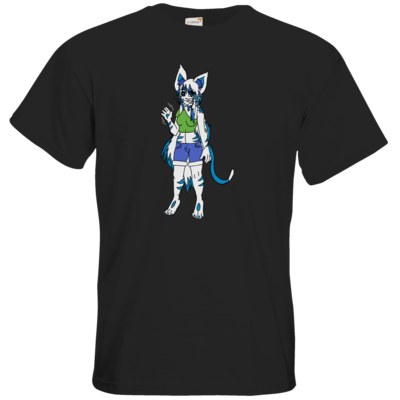 Motiv: T-Shirt Premium FAIR WEAR - Maskottchen - bestimme auf Wunsch Details wie Produkt, Grösse, Farbe und Position selbst ! Motiv: T-Shirt Premium FAIR WEAR - Maskottchen