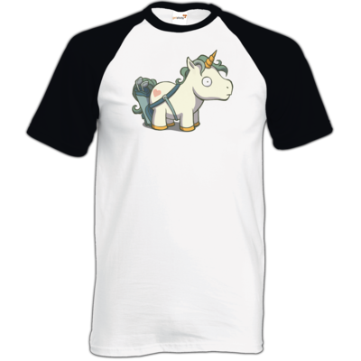 Motiv: TShirt Baseball - Deponia Unicaddy - bestimme auf Wunsch Details wie Produkt, Grösse, Farbe und Position selbst ! Motiv: TShirt Baseball - Deponia Unicaddy