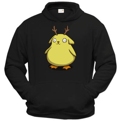 Motiv: Hoodie Classic - Deponia Jackalope - bestimme auf Wunsch Details wie Produkt, Grösse, Farbe und Position selbst ! Motiv: Hoodie Classic - Deponia Jackalope
