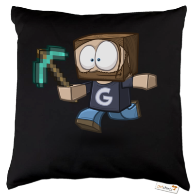 Motiv: Kissen Baumwolle - Gronkhcraft - bestimme auf Wunsch Details wie Produkt, Grösse, Farbe und Position selbst ! Motiv: Kissen Baumwolle - Gronkhcraft