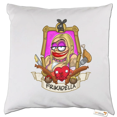 Motiv: Kissen - Frikadella - bestimme auf Wunsch Details wie Produkt, Grösse, Farbe und Position selbst ! Motiv: Kissen - Frikadella